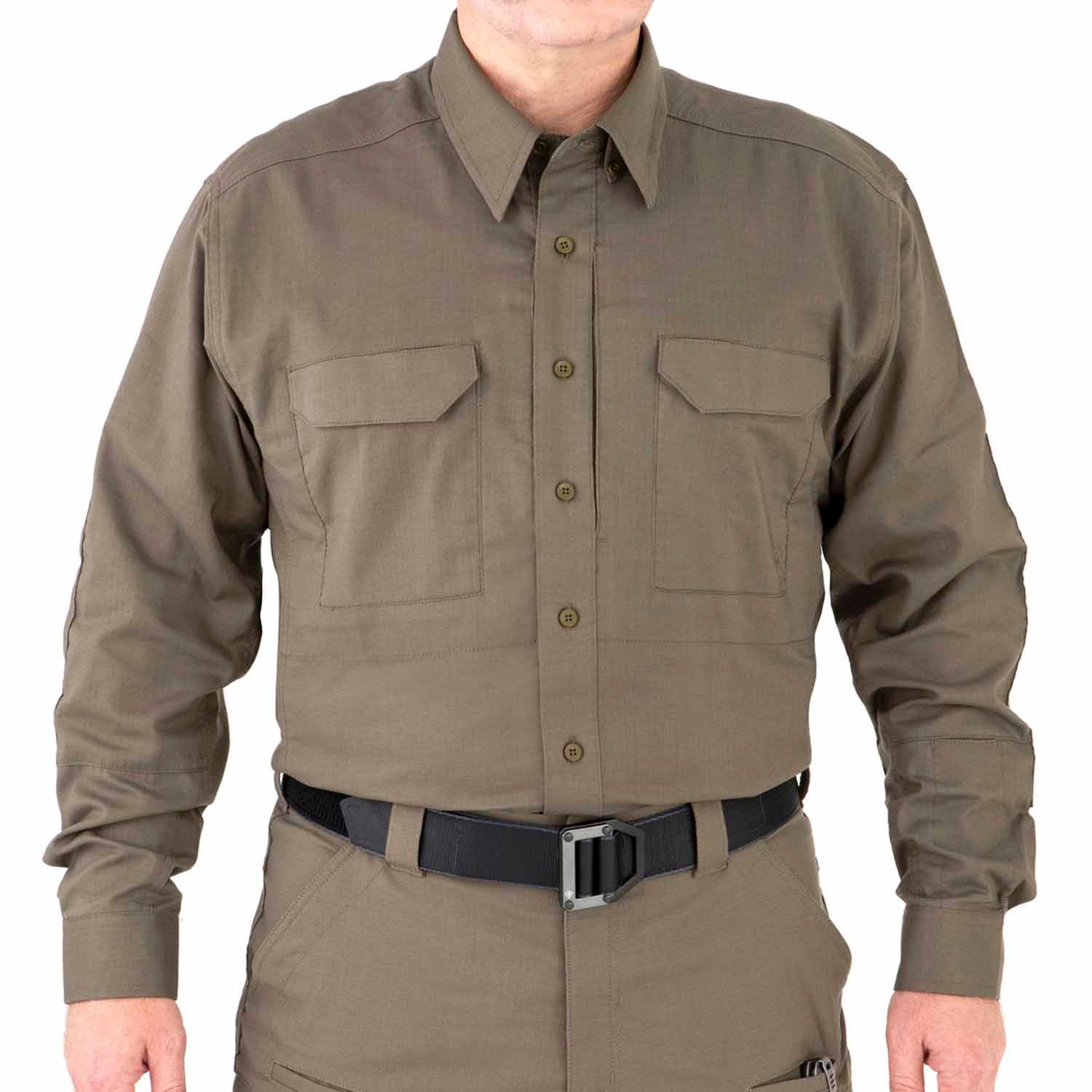 tactical long sleeve button down shirts