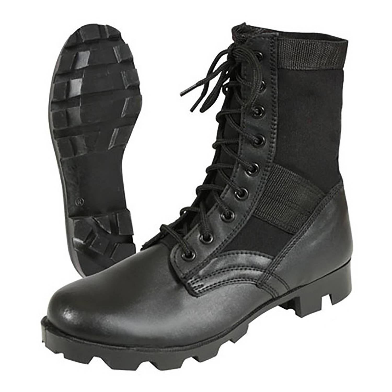 BOOT ZIPPERS GENUINE LEATHER LACE IN 9 HOLE EYELET MILITARY COMBAT JUNGLE  BOOTS
