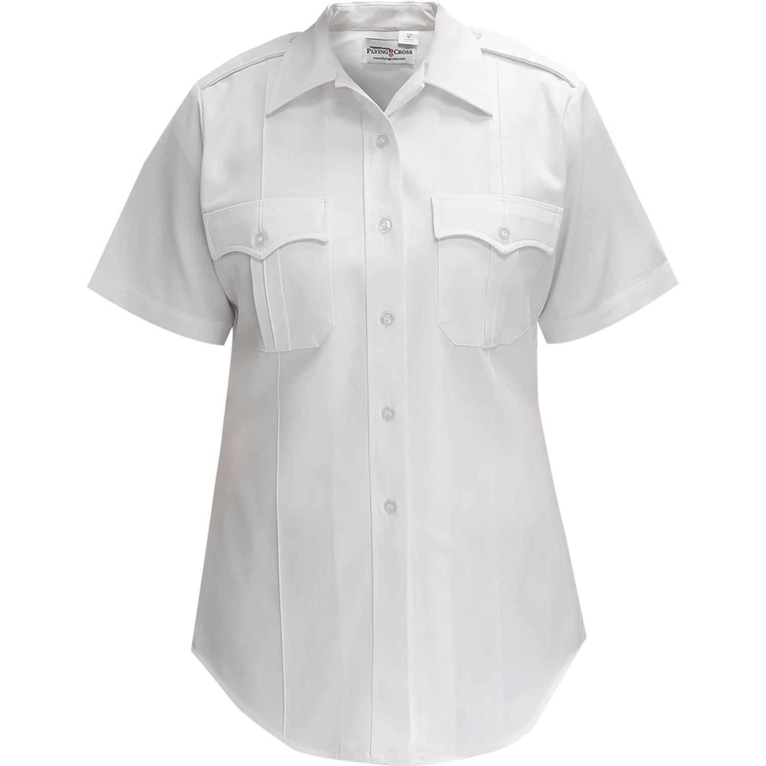 Flying Cross Women's Deluxe Tropical Weave Short-Sleeve Shir