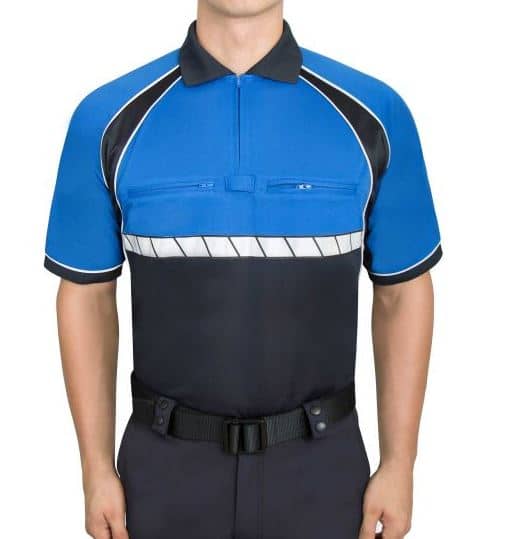 blauer colorblock performance polo