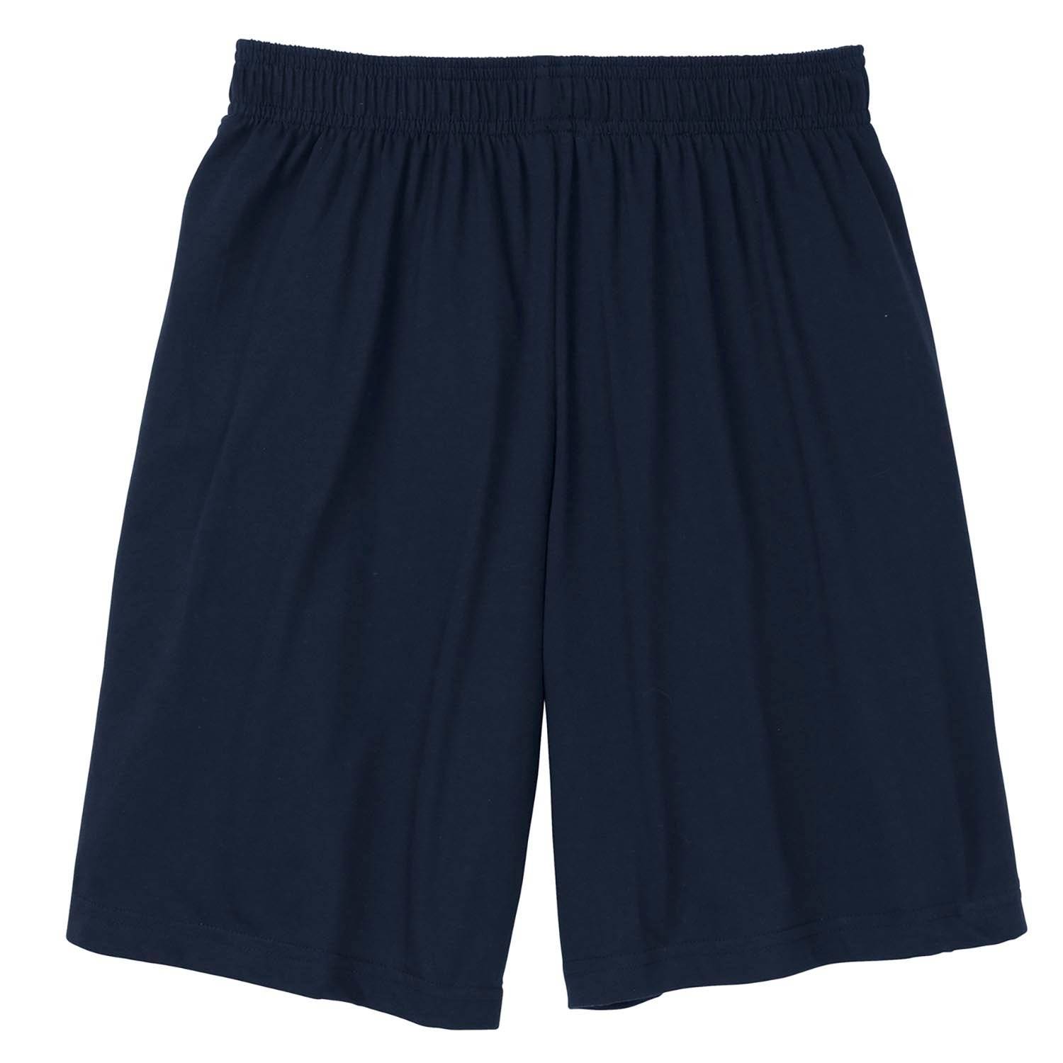 Sport Tek Jersey Knit Shorts with Pockets