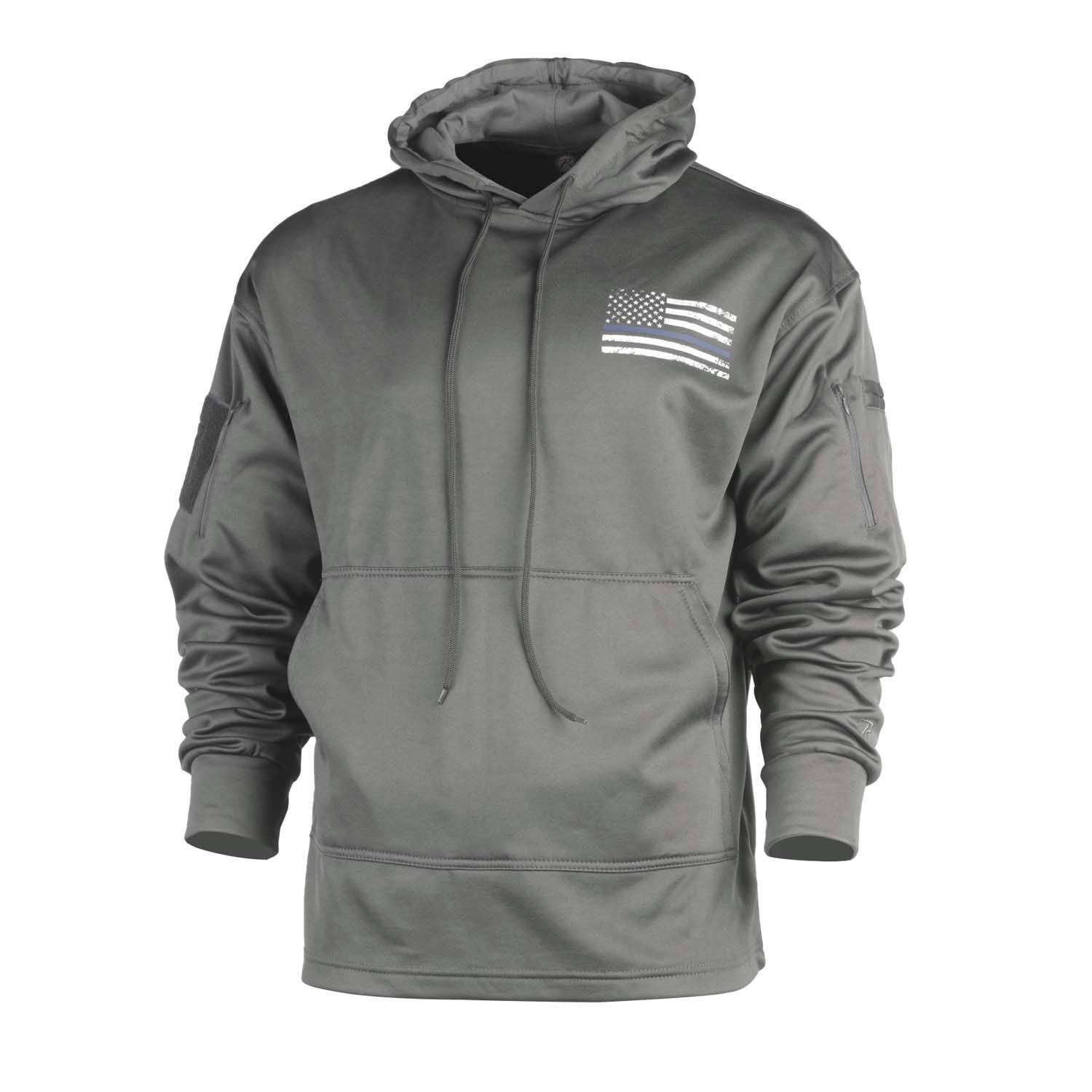 Rothco Thin Blue Line Concealed Carry Hoodie