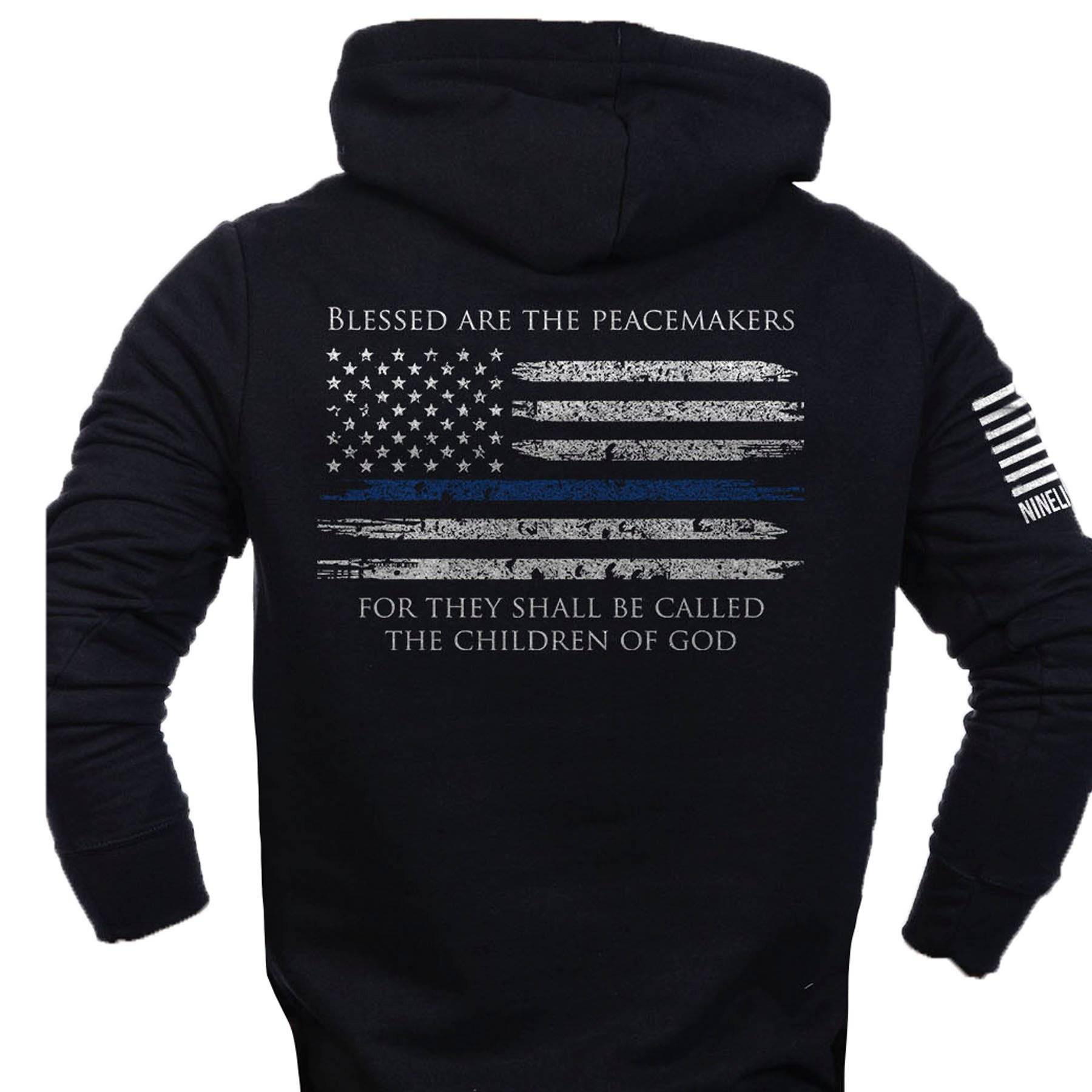 under armour thin blue line hoodie