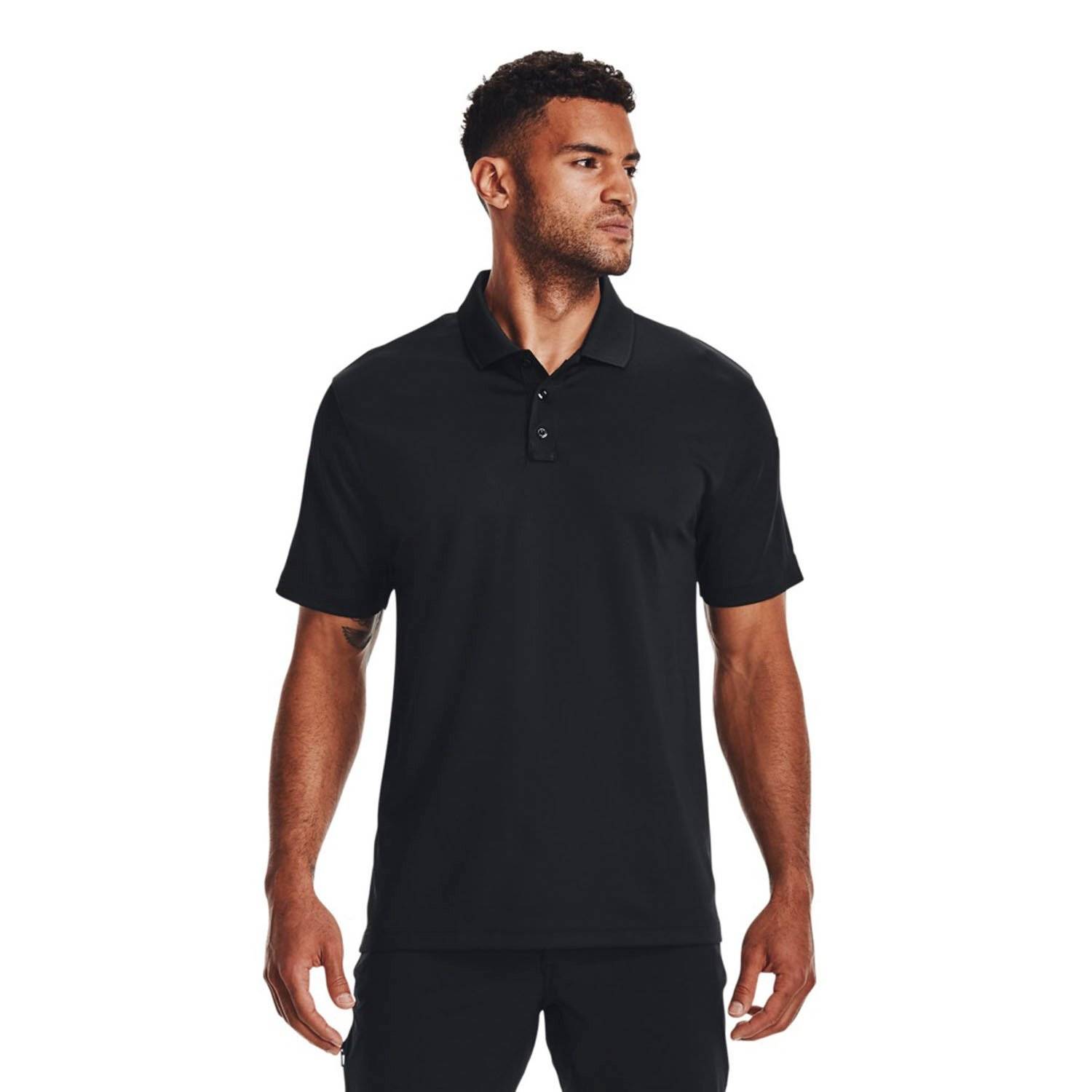 Under Armour Tactical Performance Short-Sleeve Polo Shirt for Men -  Graphite - 2XL