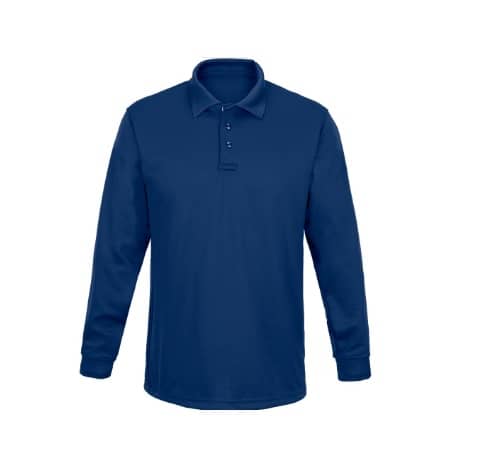 Flying Cross Men's Long Sleeve Impact Polo | Police Shirts