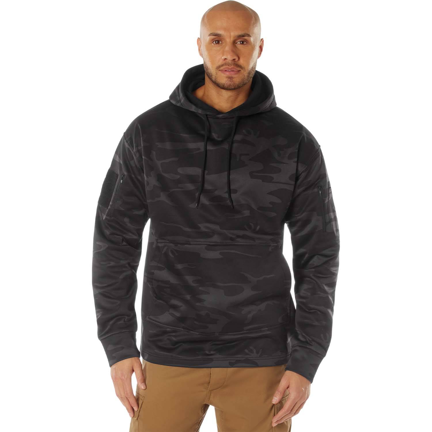 ROTHCO CONCEALED CARRY MIDNIGHT CAMO HOODIE