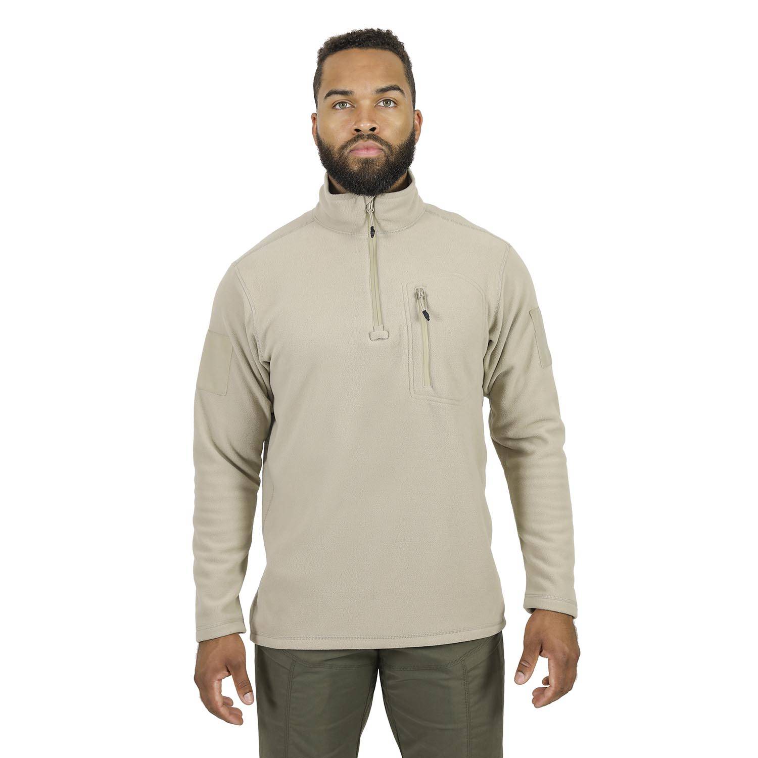 MISSION MADE MEN'S QUARTER ZIP FLEECE PULLOVER