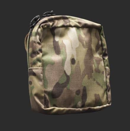 TP844 - ZIPPER SMALL MISC/UTILITY POUCH TUCK STRAP W/MOLLE