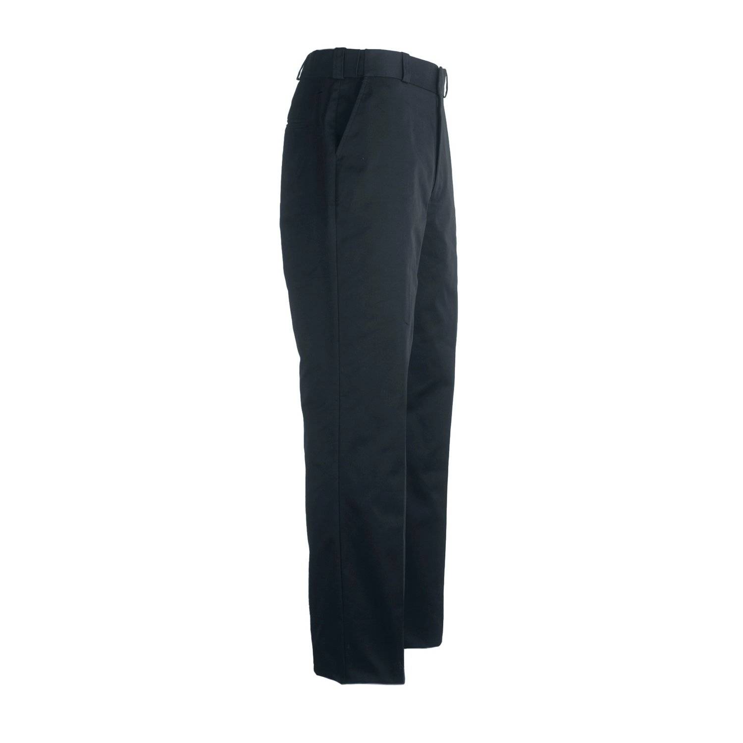Royal Blue Poly Cotton Blend Regular Fit Men Trousers-38395