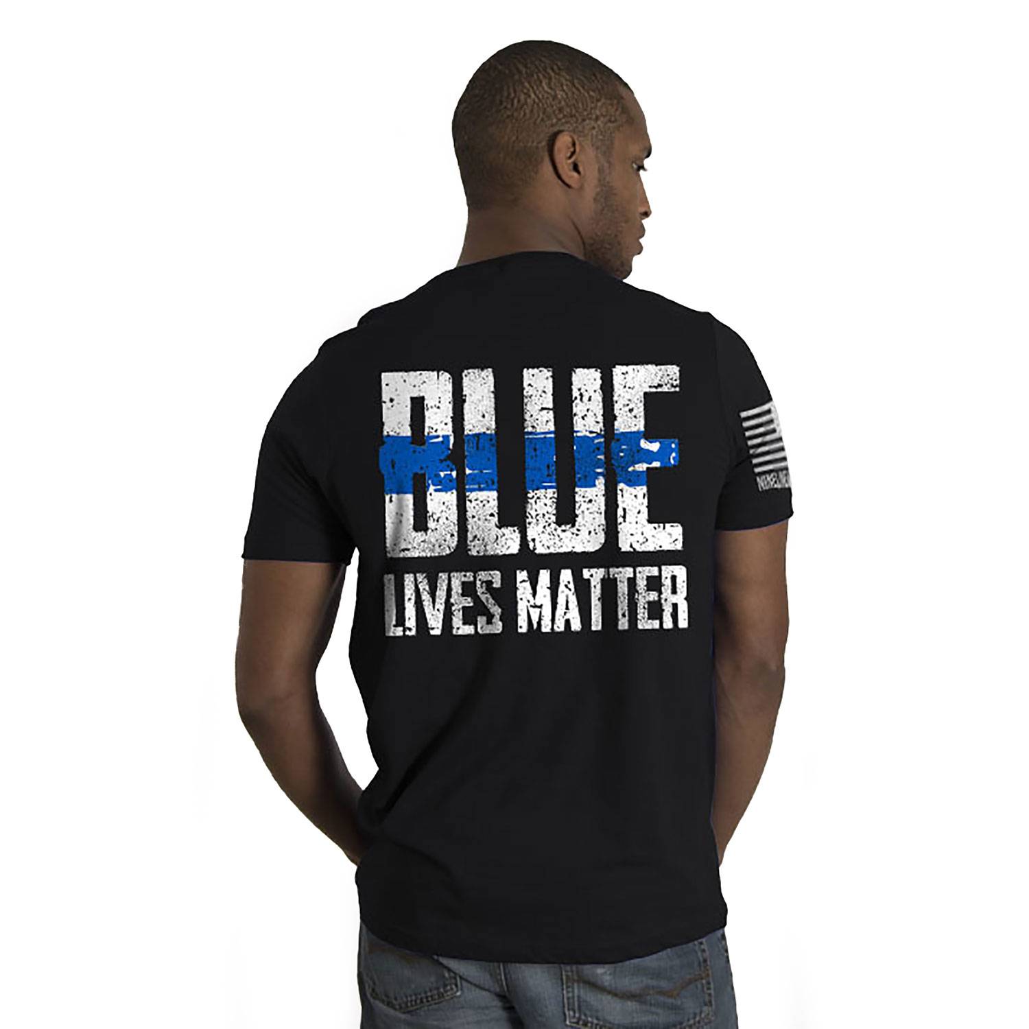 blue lives matter shirt under armour