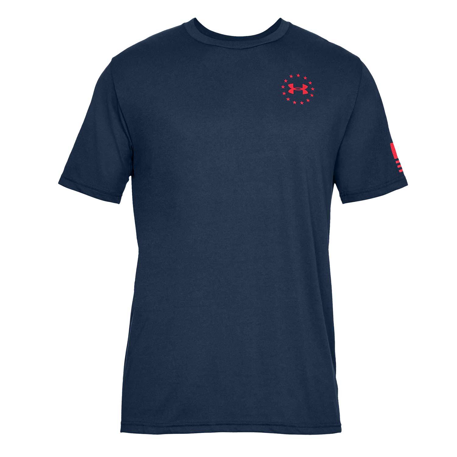 under armour freedom flag t shirt