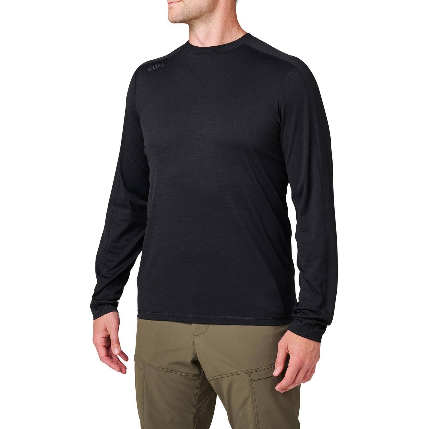 5.11 TACTICAL MEN'S SULLI UV MERINO CREW LONG SLEEVE SHIRT