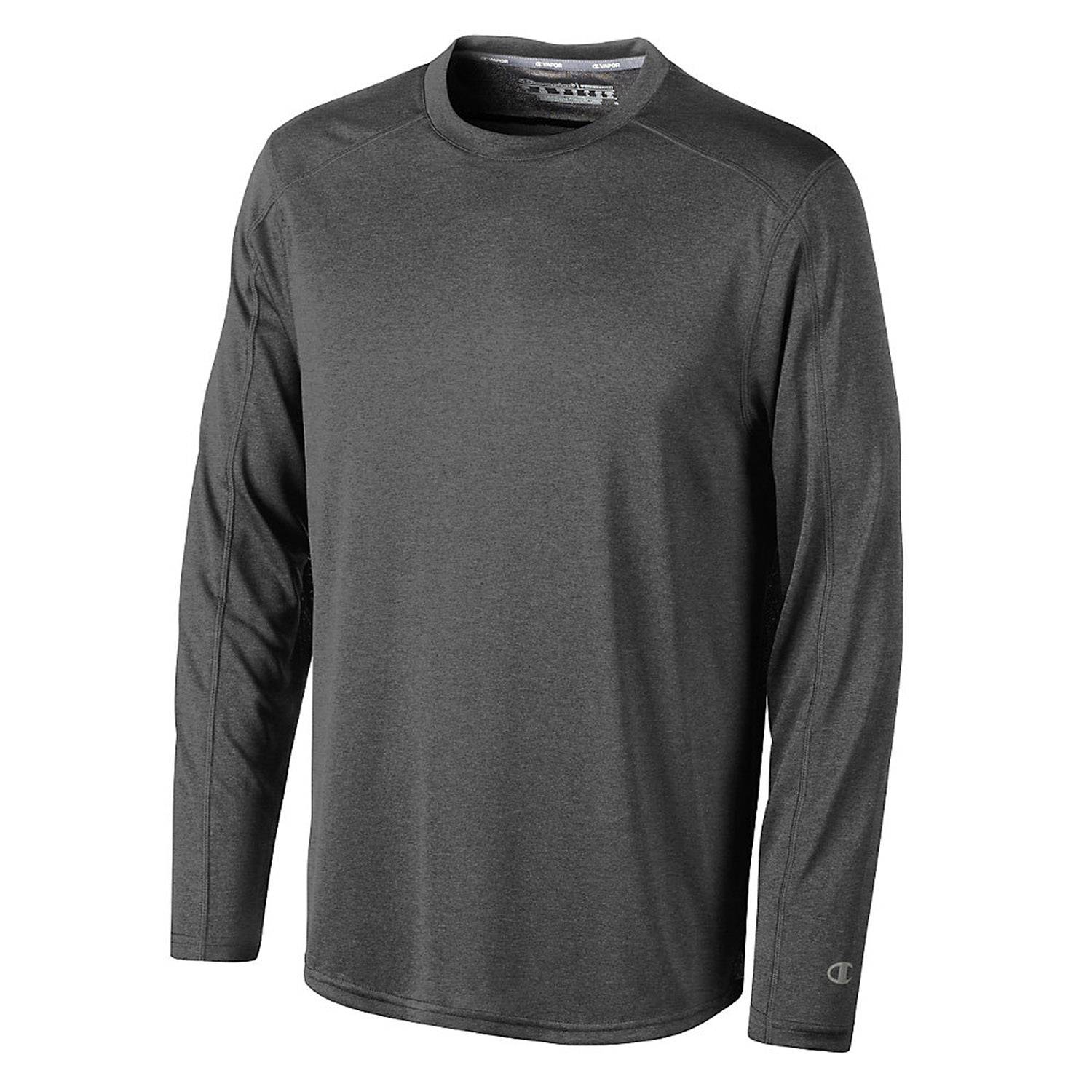 Champion PowerTrain Vapor Heathered Long Sleeve T-Shirt