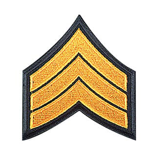 ARMY 2 x 3 Inch Tan Hook and Loop Patch