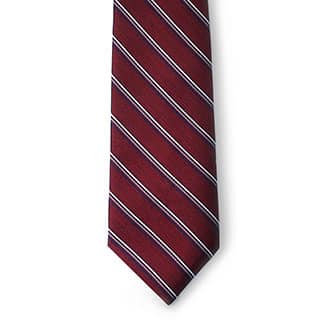 LawPro Striped Clip On Tie