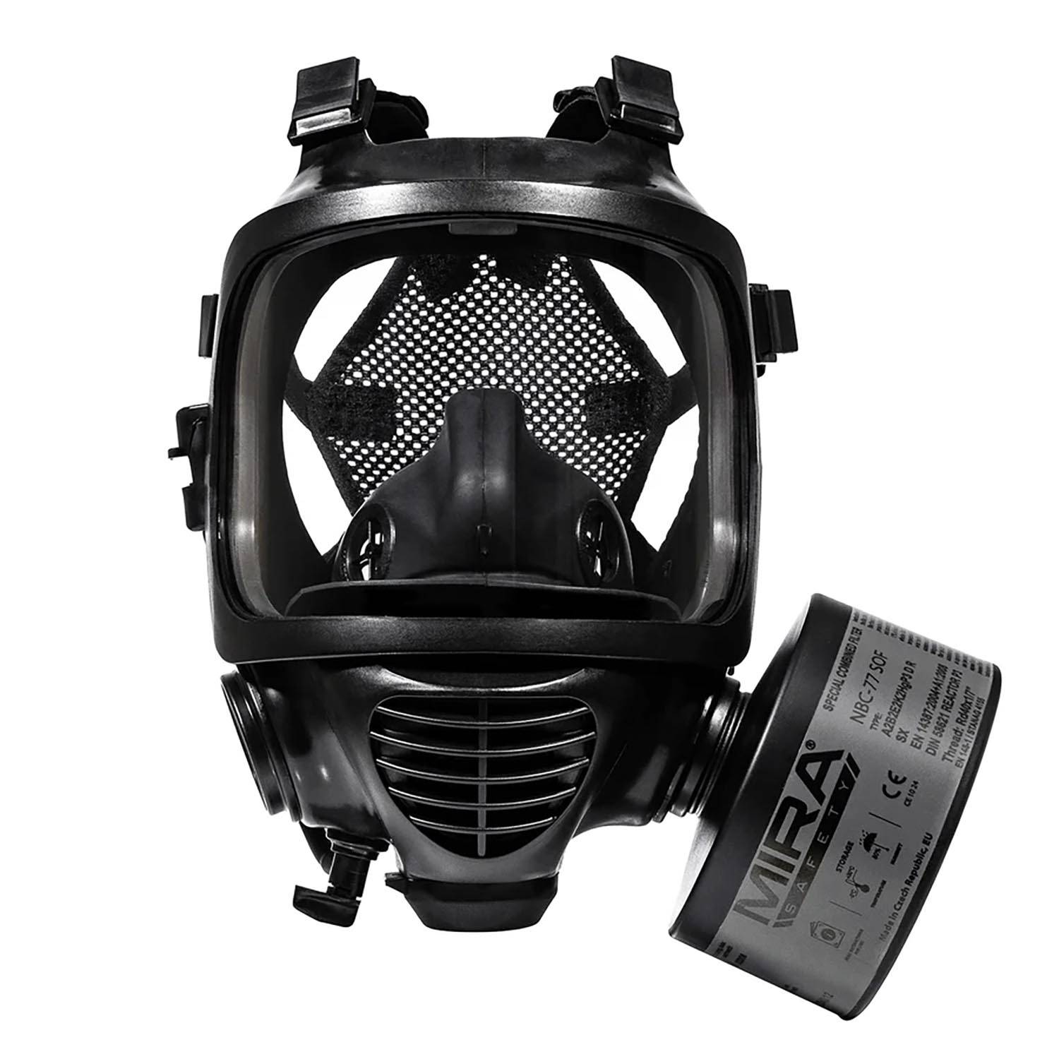 Gas Mask CBRN Riot Control, MSA Safety