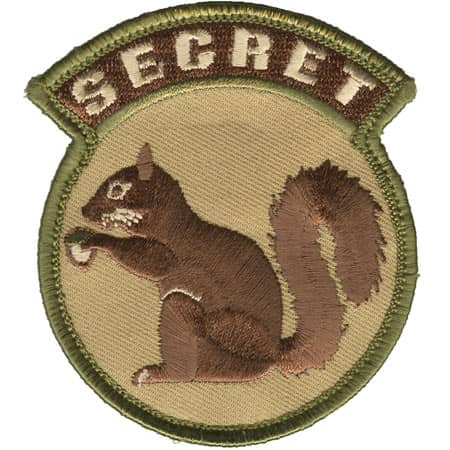 Mil-Spec Monkey Secret Squirrel Patch